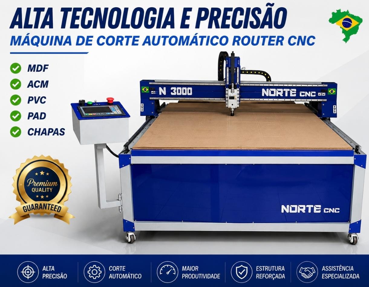 Fresadora Router CNC. (MODELO N3000)